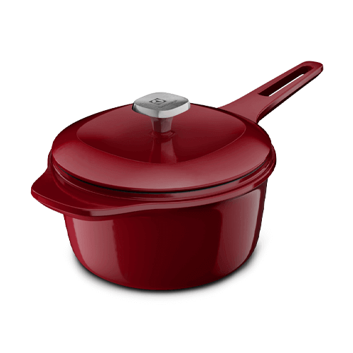 PANELA MOLHEIRA DE FERRO ESMALTADA 20CM